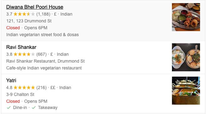Google my business reviews can drive traffic for your business.